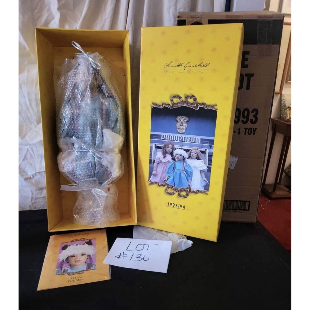 RARE Kima Annette Himstedt 1993 Girl Doll Images of Childhood Original Box 10702
